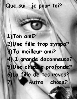 QUI SUI-JE ?